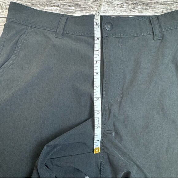 G.H. Bass & Co. Men's Casual Shorts Grey Gray 32 9.5 Inseam Quick Dry Pockets - Picture 10 of 11
